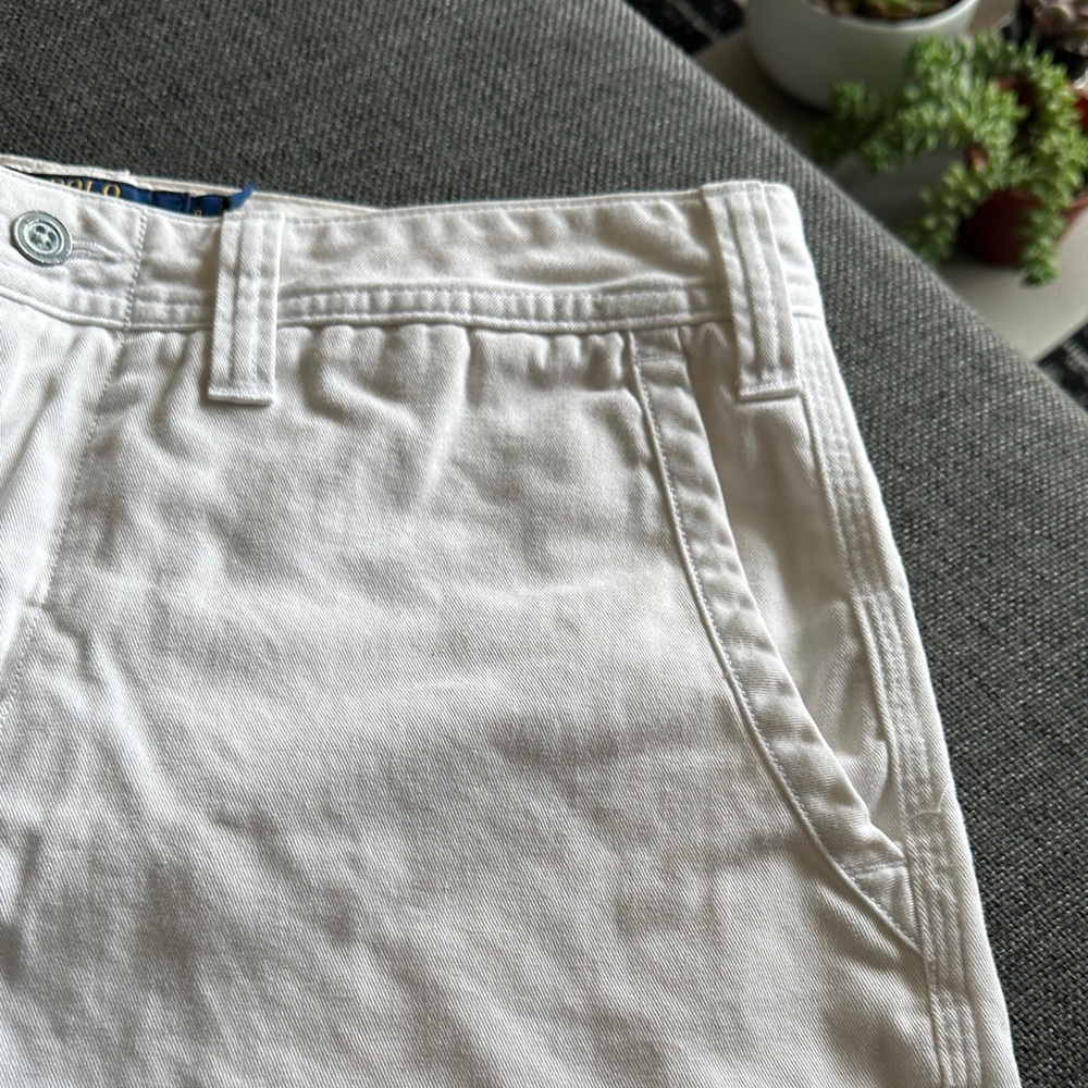 Ralph Lauren Classic White Women's Shorts - Picture 6 of 10